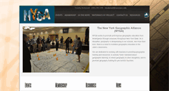 Desktop Screenshot of nygeographicalliance.org